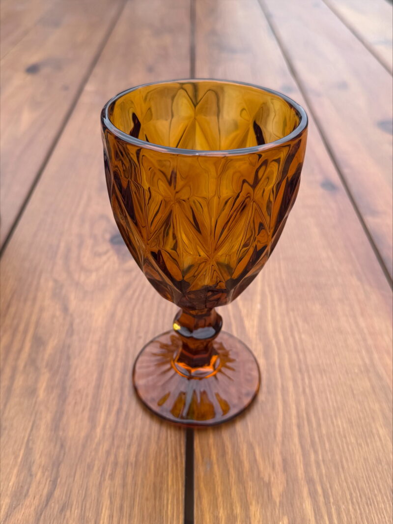 Amber Goblet